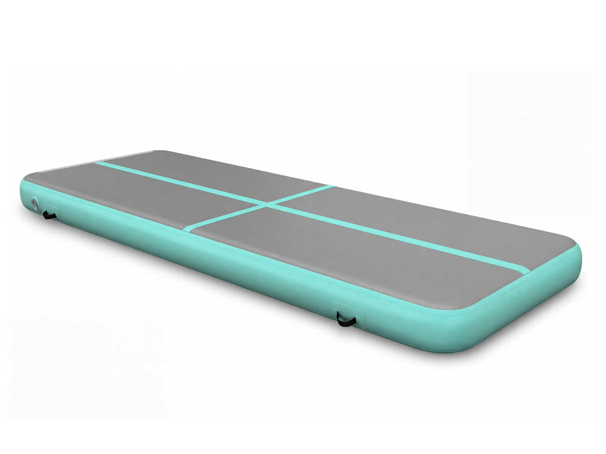 Air Track Green & Grey – 400cm x 100cm x 20cm