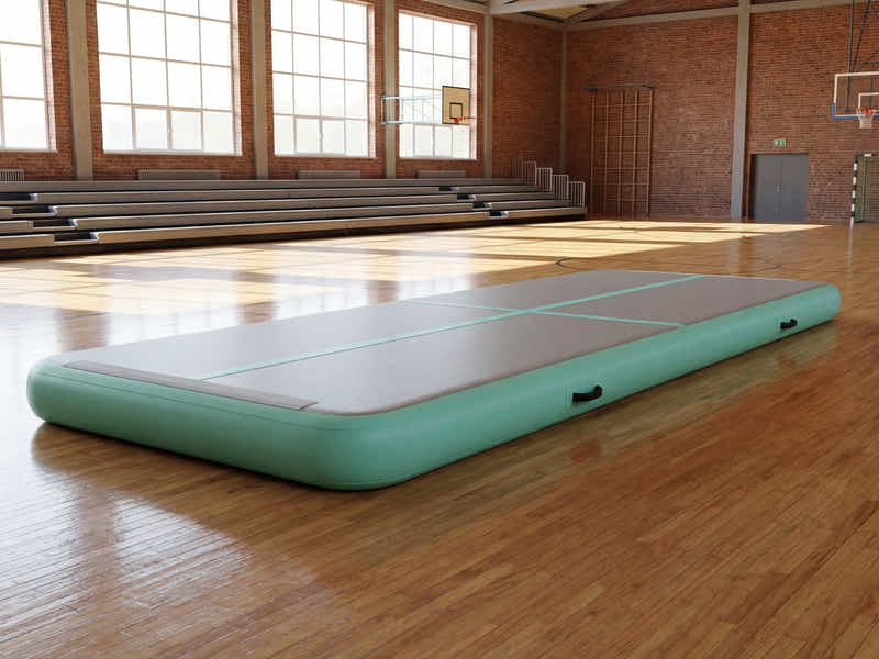 Air Track Green & Grey – 600cm x 100cm x 20cm