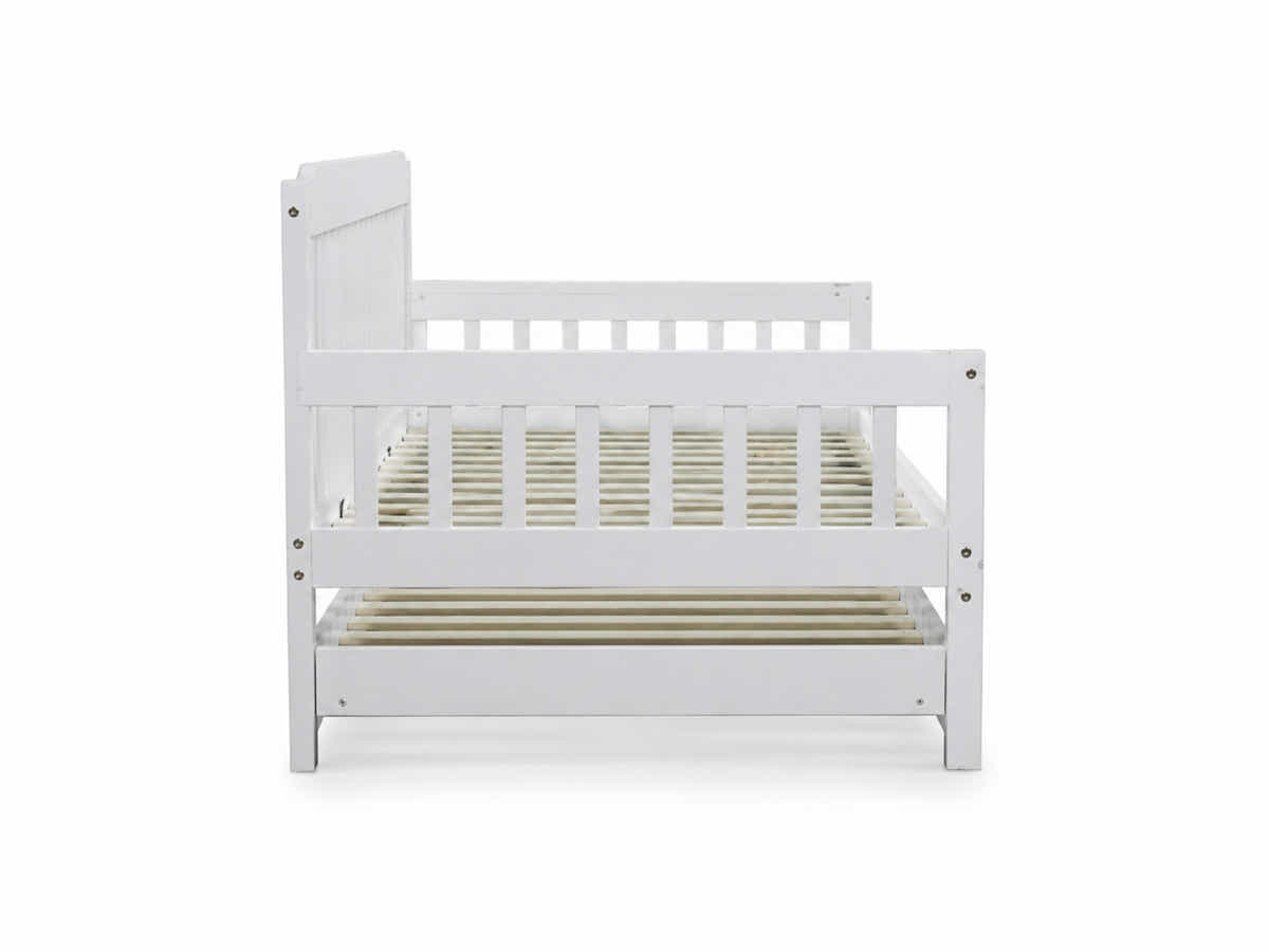 Karlan Daybed with Trundle - White