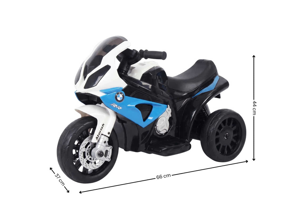 Kids Ride On Motorbike Licensed BMW - Blue