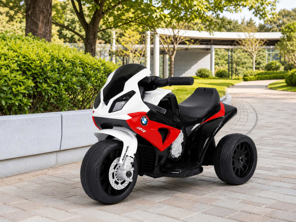 Kids Ride On Motorbike Licensed BMW - Red