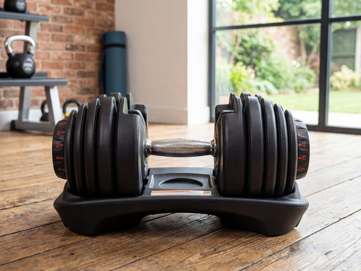 Adjustable Dumbbell Set Black - 40 kg (Set of 2)
