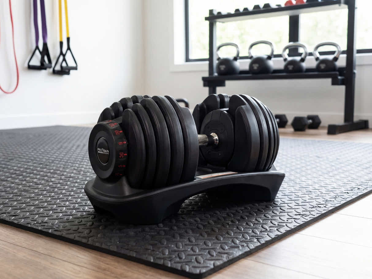 Adjustable Dumbbell Set Black - 40 kg (Set of 2)