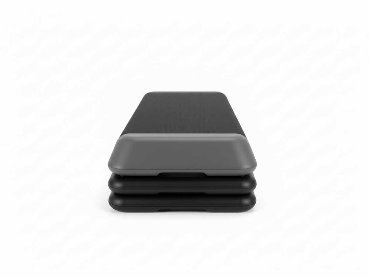 3-Level PE Aerobic Step - 10 cm / 15 cm / 20 cm