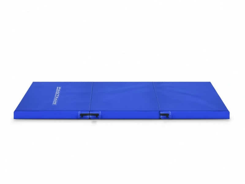 Folding Exercise Mat - Blue