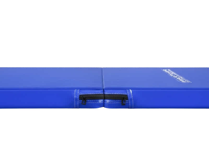 Folding Exercise Mat - Blue