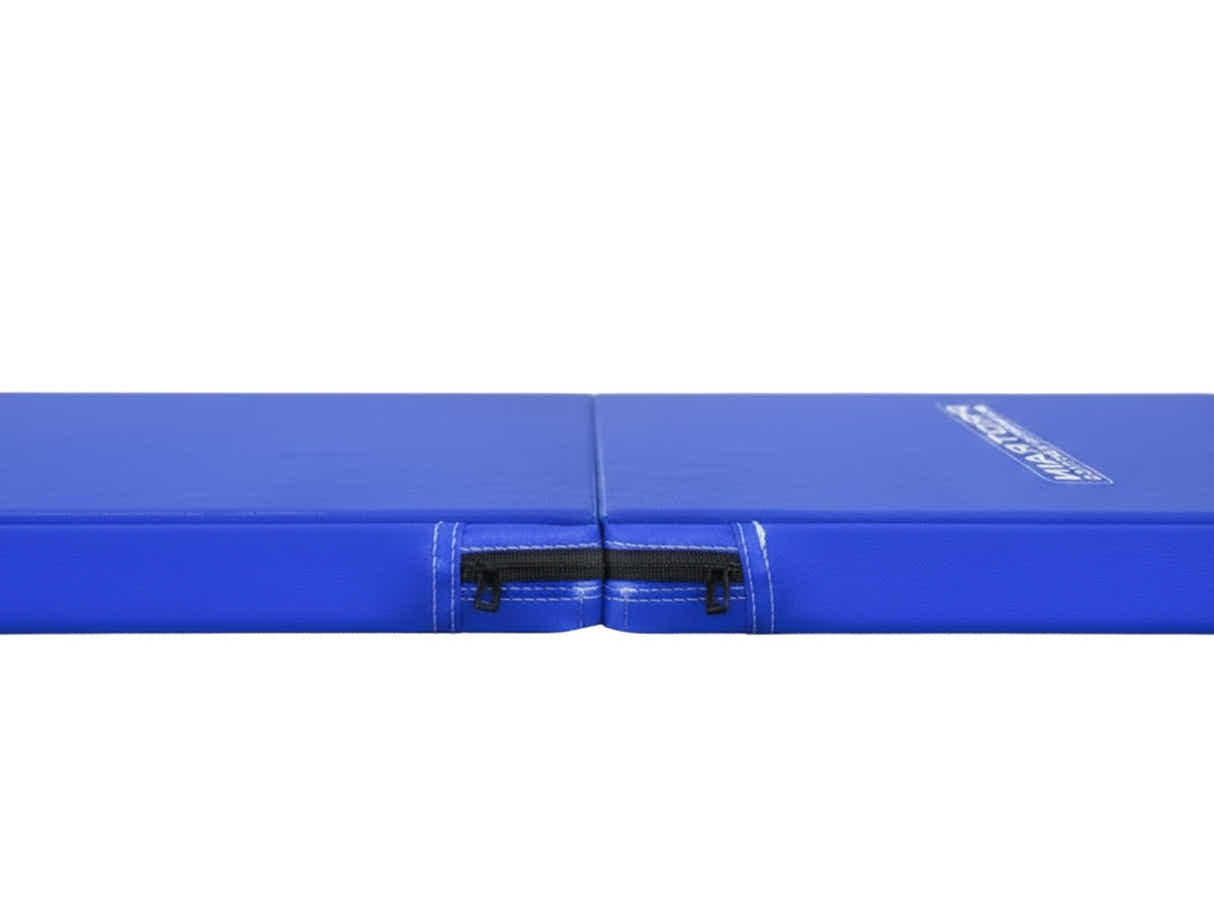 Folding Exercise Mat - Blue