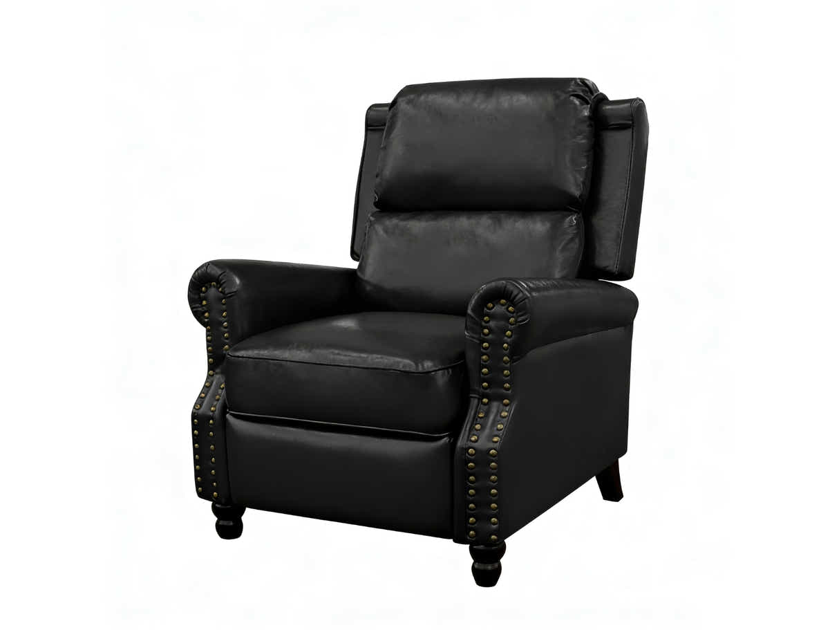 Nilsson PU Leather Recliner Chair - Black