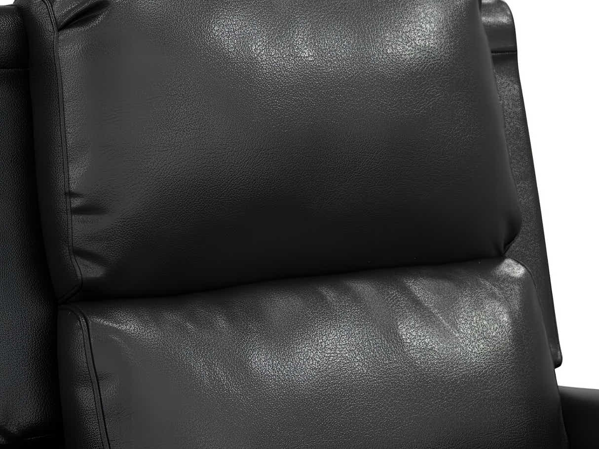 Nilsson PU Leather Recliner Chair - Black