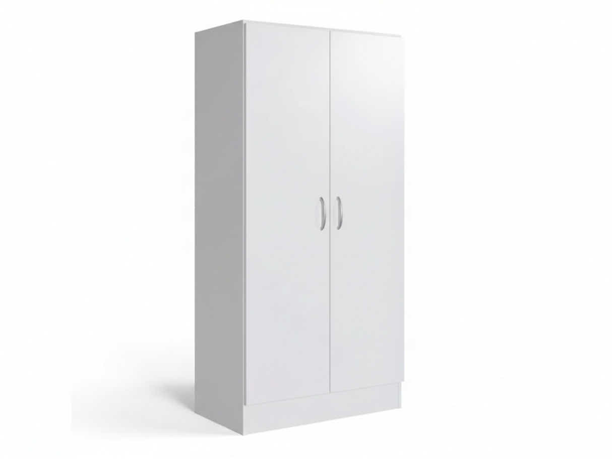 Clevedon 2-Door Shoe Storage Cabinet - White