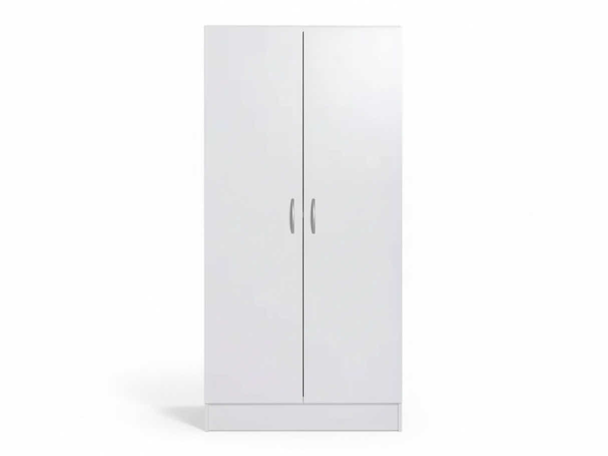 Clevedon 2-Door Shoe Storage Cabinet - White