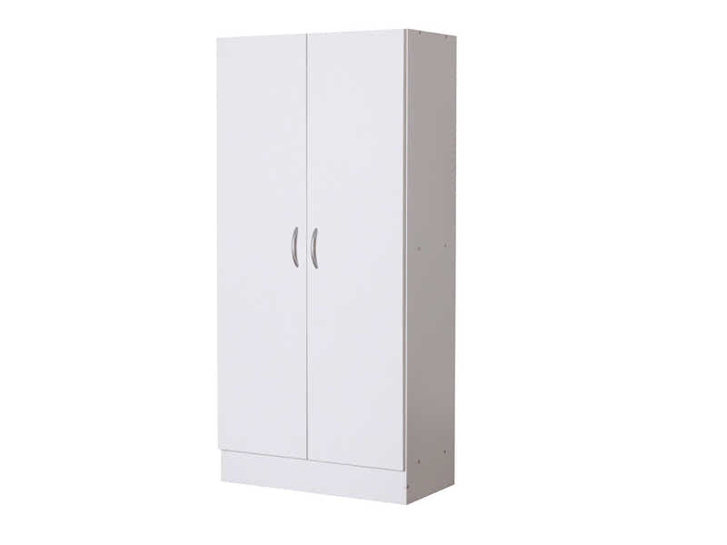 Clevedon 2-Door Shoe Storage Cabinet - White
