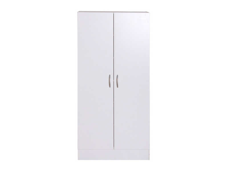 Clevedon 2-Door Shoe Storage Cabinet - White