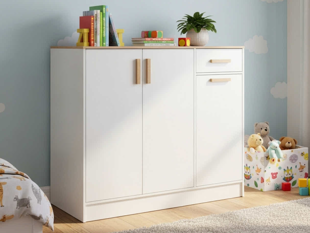 Orewa Kids Wardrobe Storage Cabinet