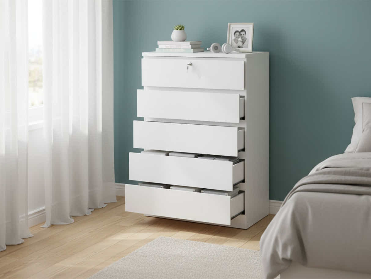 Koru 5-Drawer Tallboy
