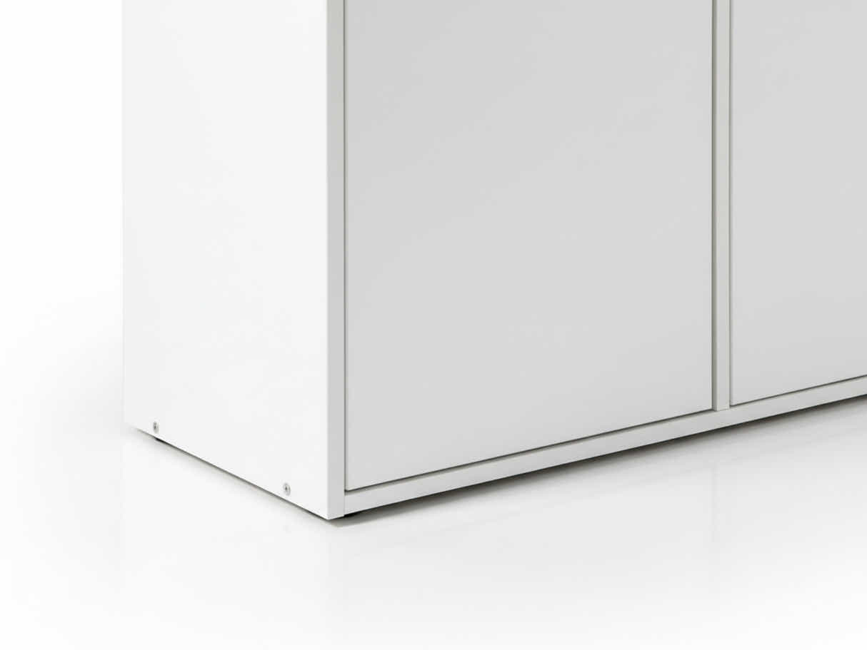 Orewa 3-Door Shoe Cabinet - Wall Mounted or Freestanding
