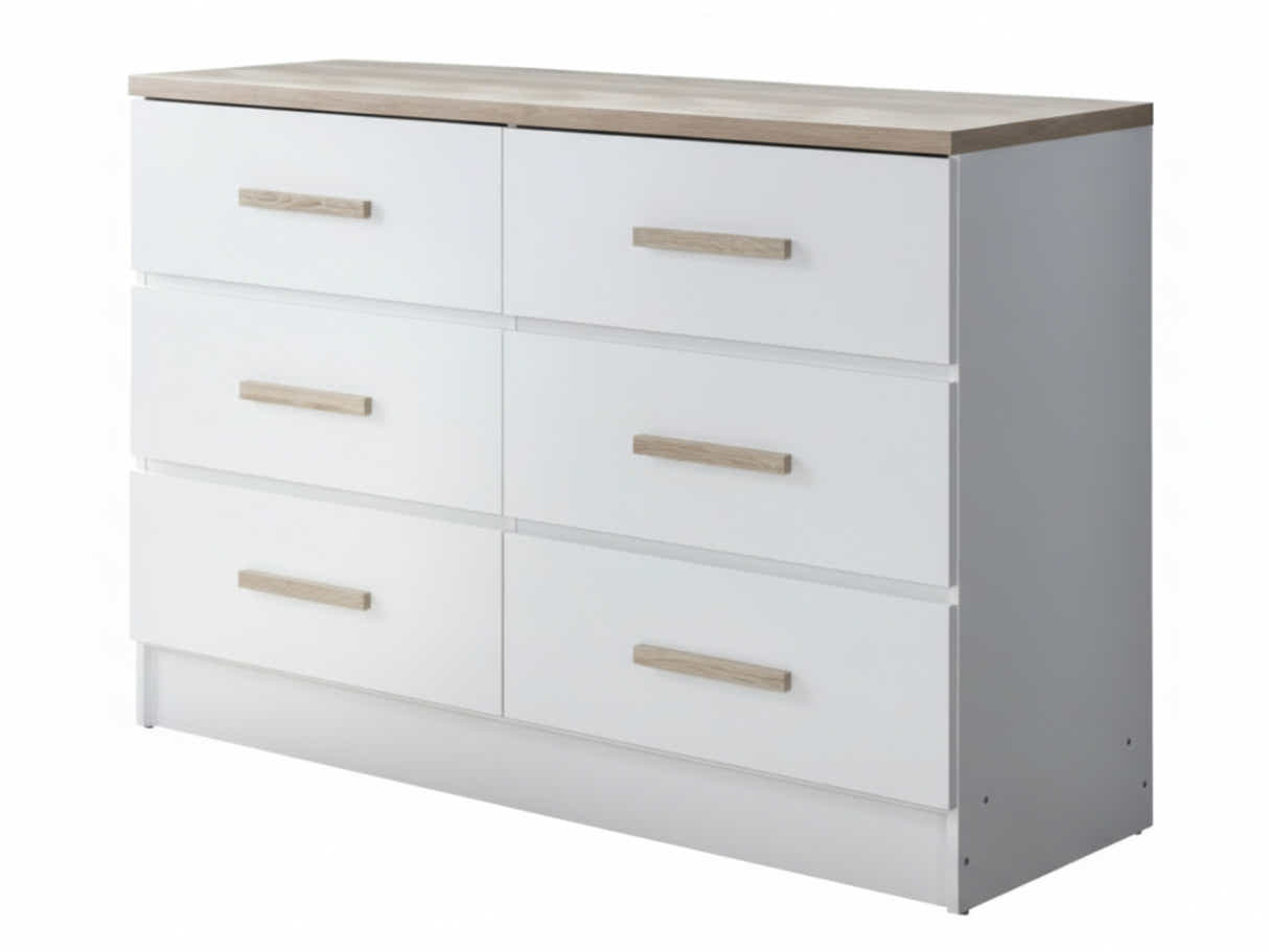Orewa 6-Drawer Lowboy