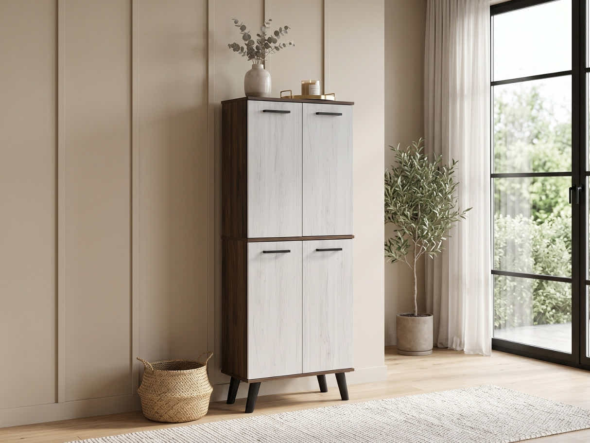 Dallars 4-Door Shoe Storage Cabinet