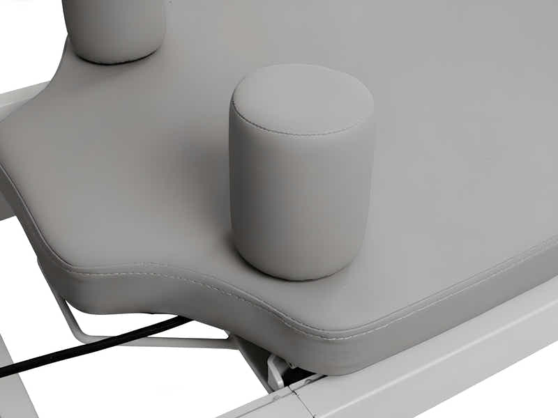 Foldable Pilates Reformer With Headrest - White