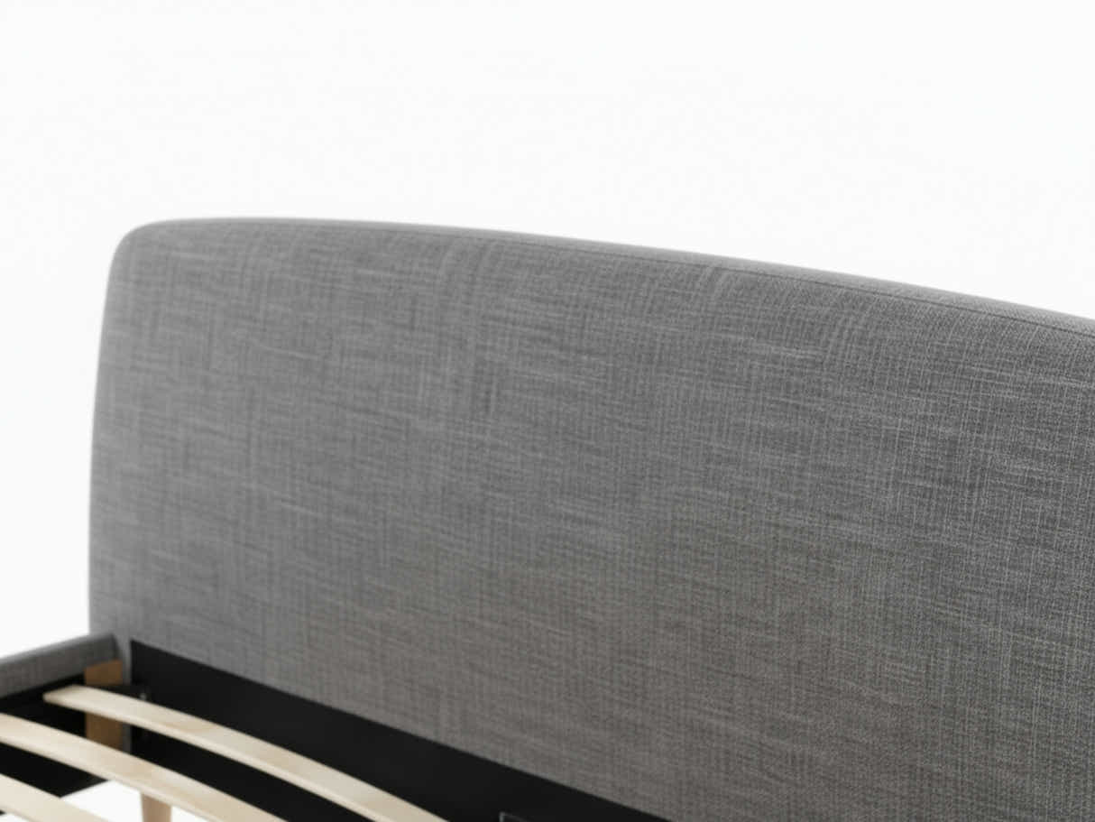 Zion Bed Frame Grey - Queen