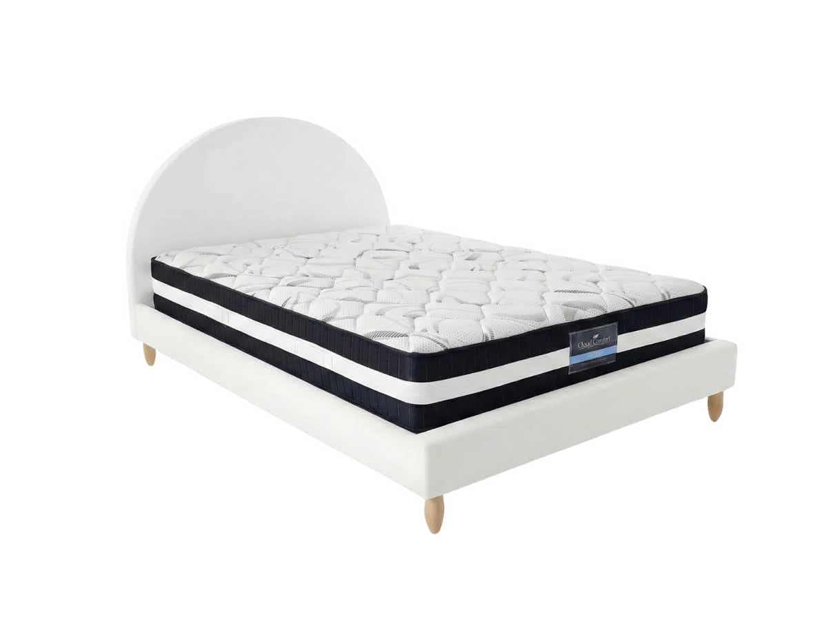 Shephard Bed Frame & Euro Top Mattress L30 - Double