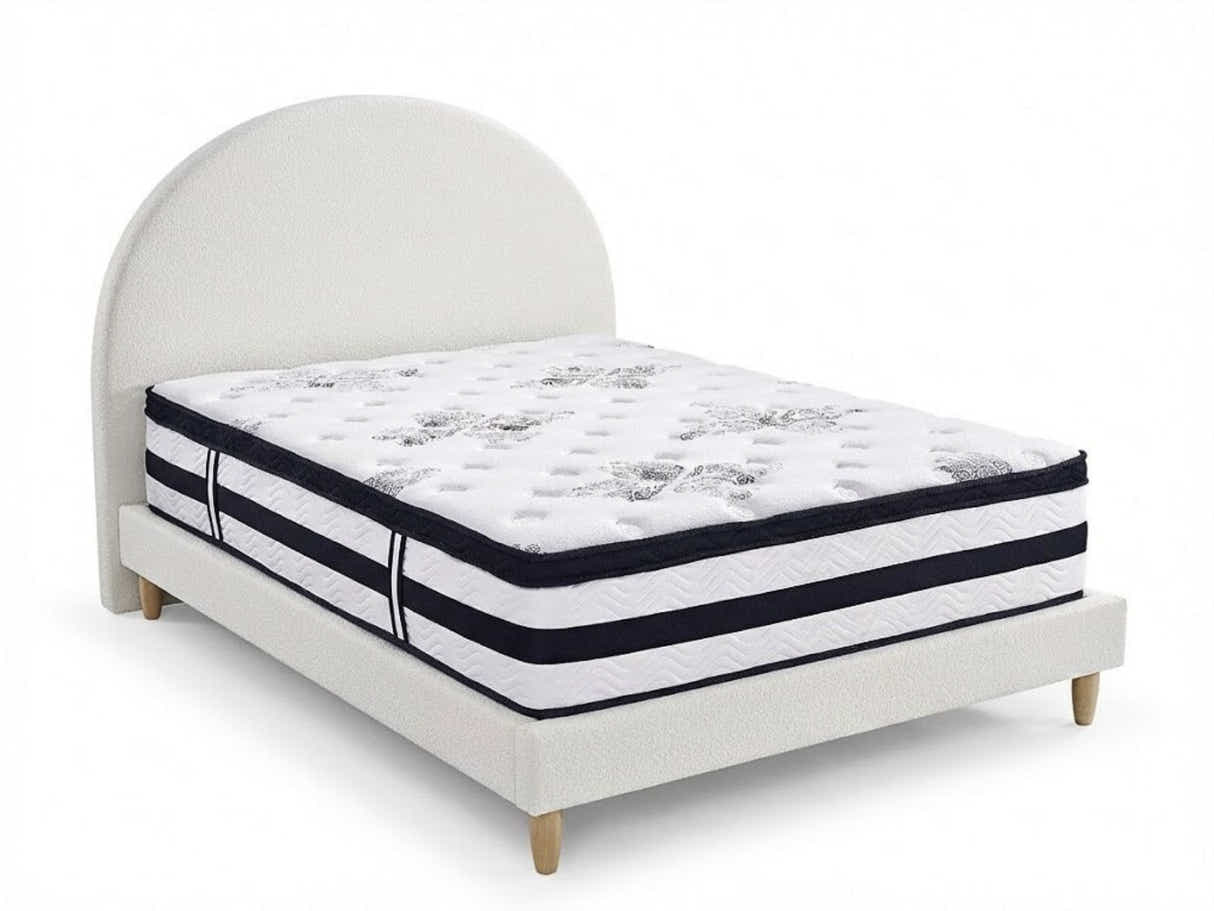 Shephard Bed Frame & Euro Top Mattress K34 - Double