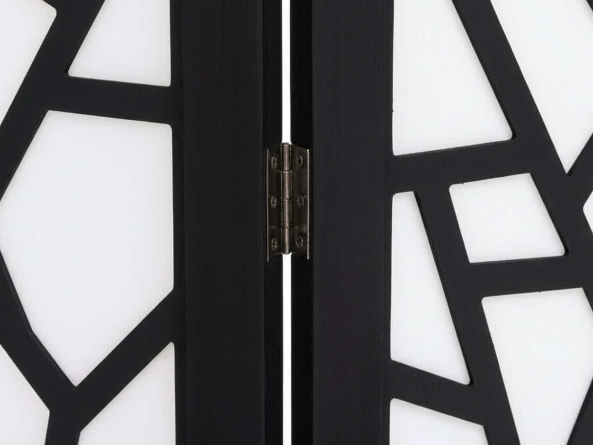 6-Panel Room Divider C M7 - Black