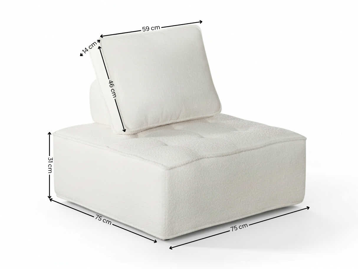 Brics Modular Sofa - Beige