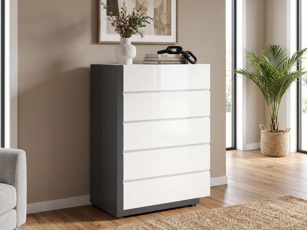 Kalmia 5-Drawer Tallboy