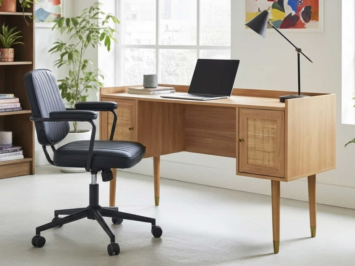 Naturlig Writing Desk & Elio Office Chair