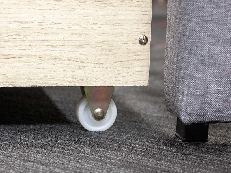 Cleva Bed Frame with Drawers - Double