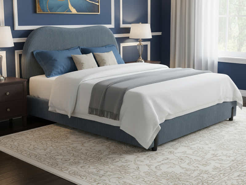 Arna Bed Frame Grey - Double