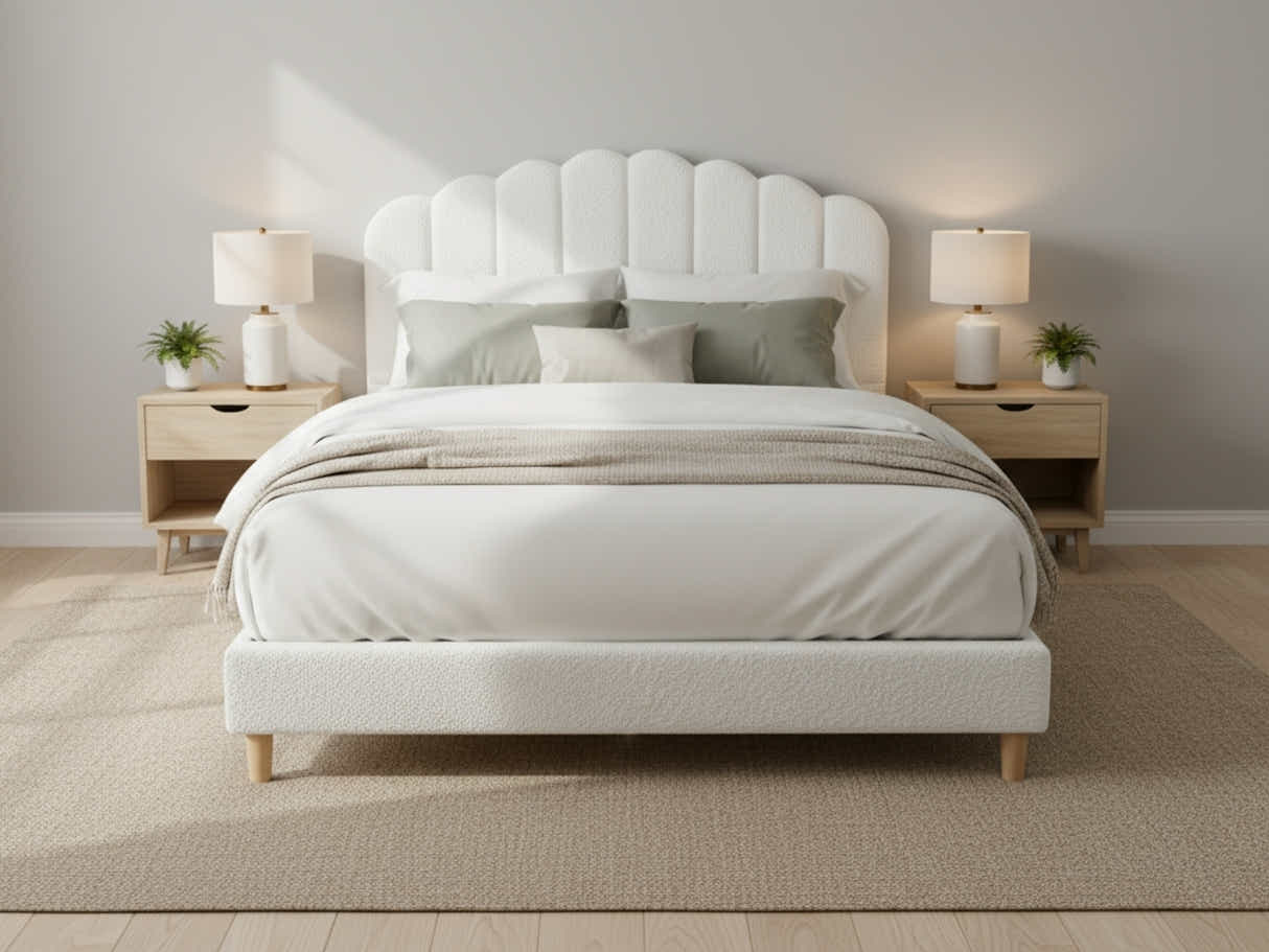 DS Shelley Boucle Bed Frame - Double