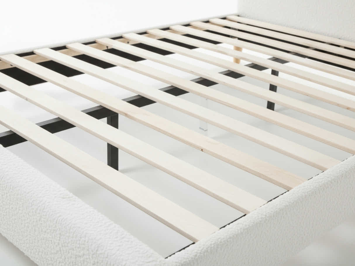 DS Shelley Boucle Bed Frame - Queen