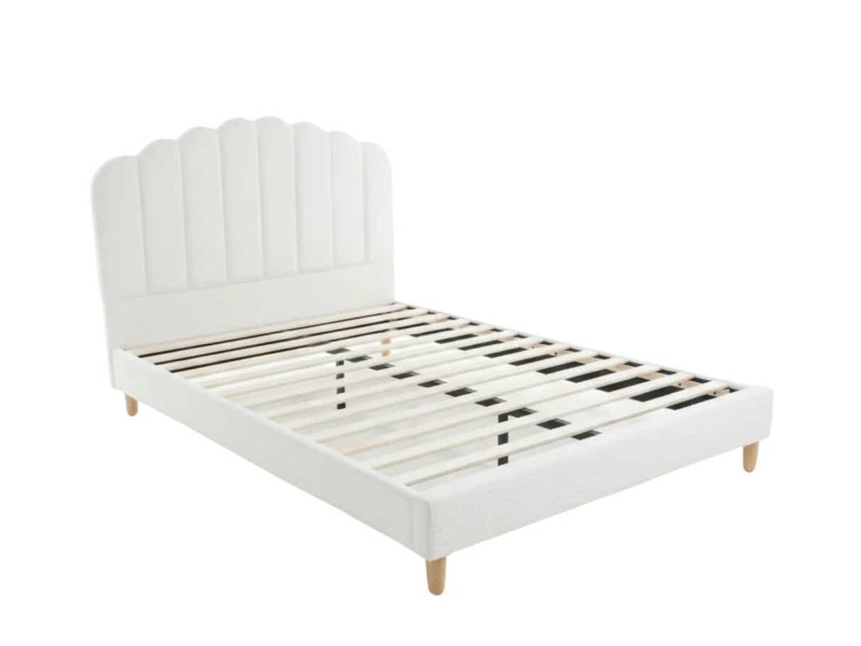 Shelley Boucle Bed Frame - Queen