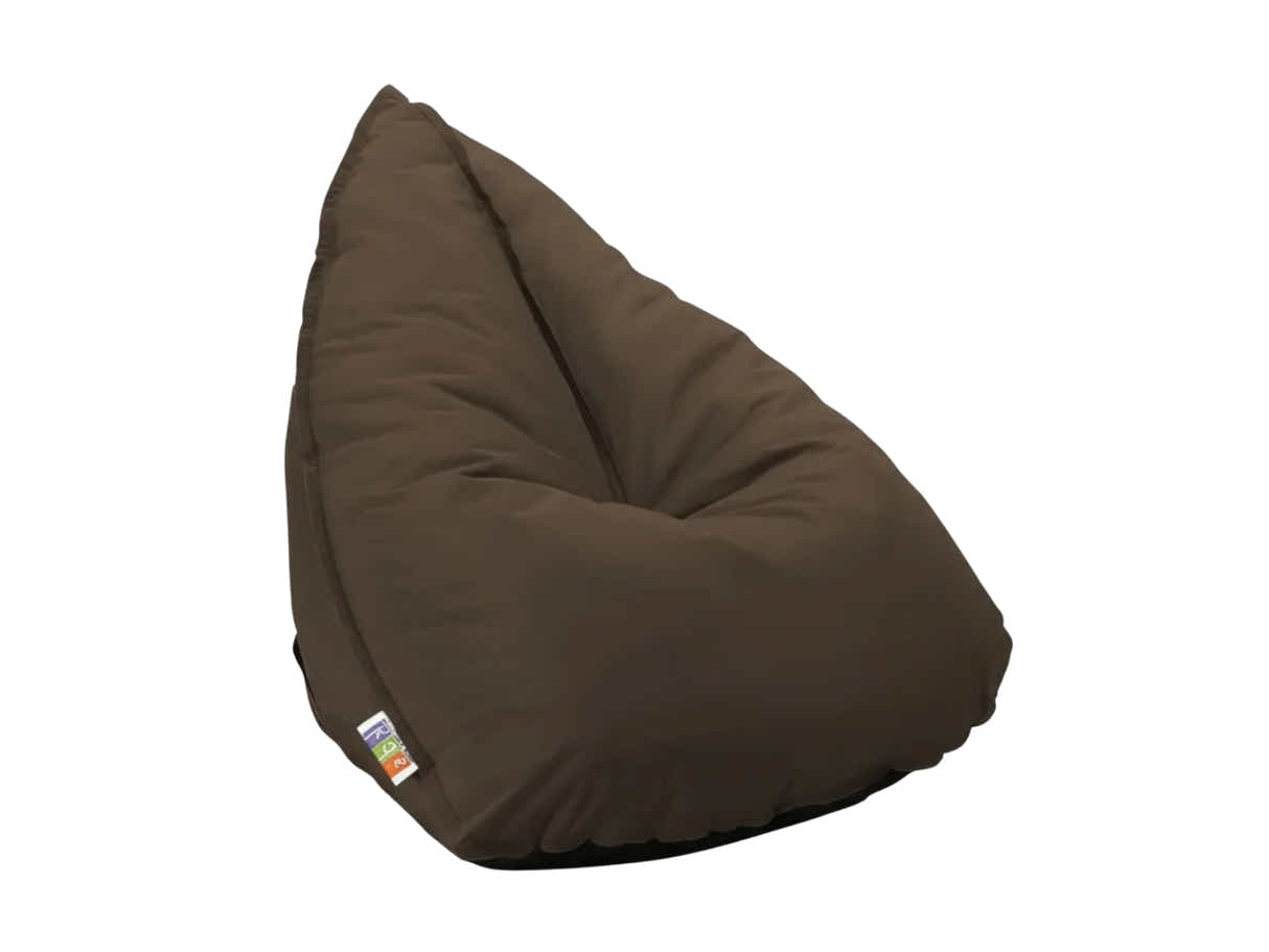 Outdoor Triangle Foam Bag Chair - Brown