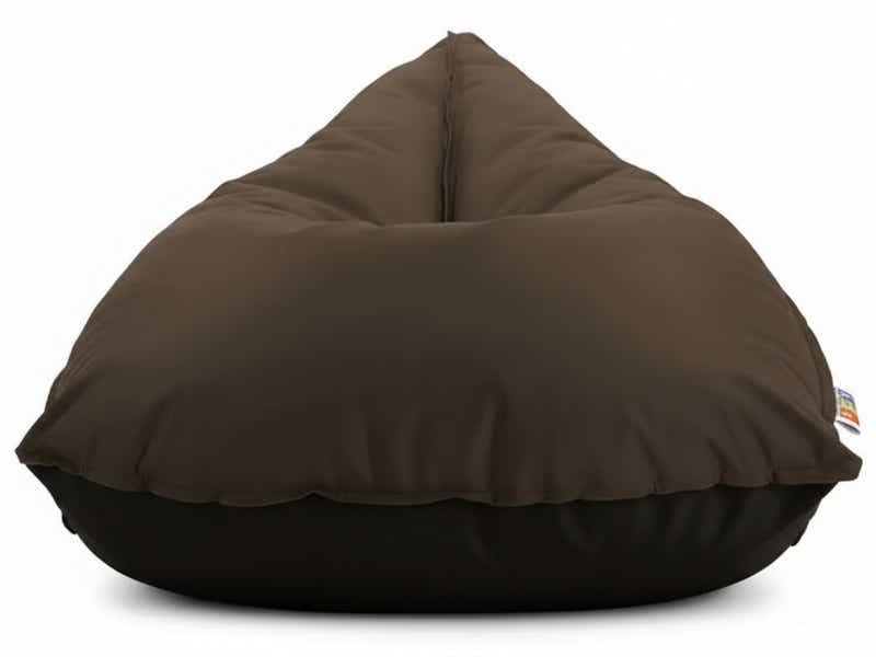 Outdoor Triangle Foam Bag Chair - Brown