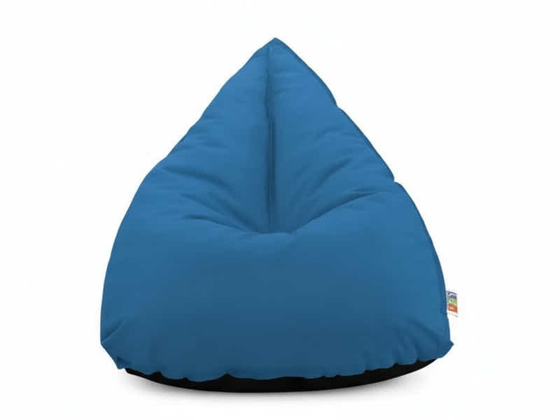 Outdoor Triangle Foam Bag Chair - Blue