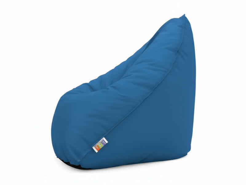 Outdoor Triangle Foam Bag Chair - Blue