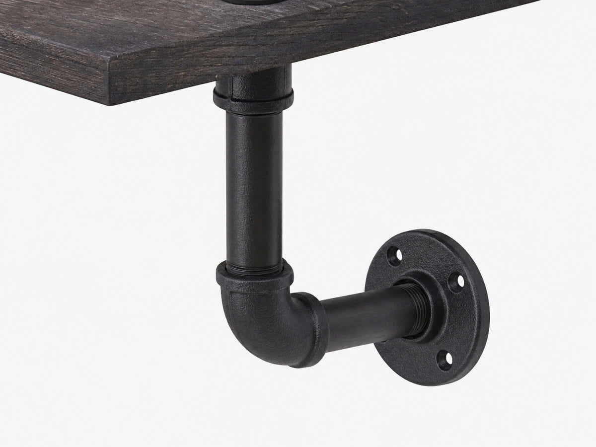 2-Tier Pipe Shelf
