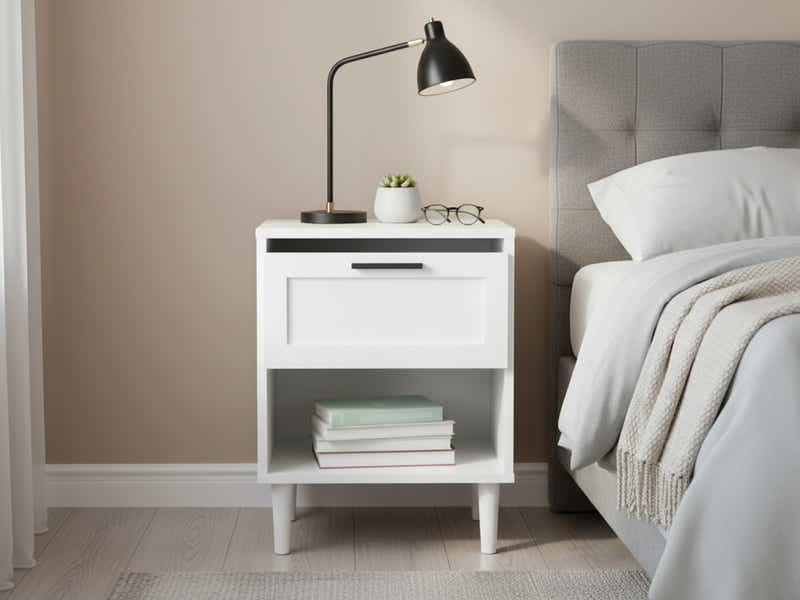 Rechteck Bedside Table