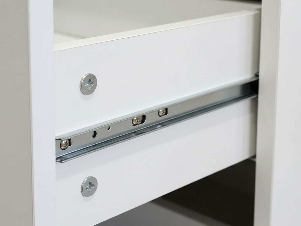 Rechteck 6-Drawer Lowboy - White