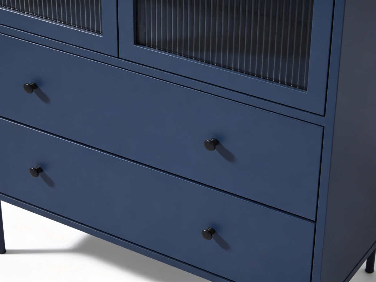 Marinbla Sideboard with Drawers - 80 cm
