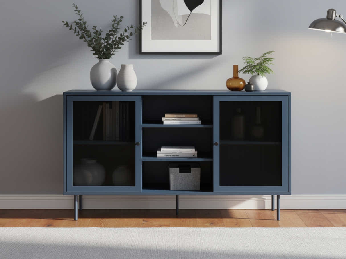 Marinbla Sideboard With Shelves - 120 cm