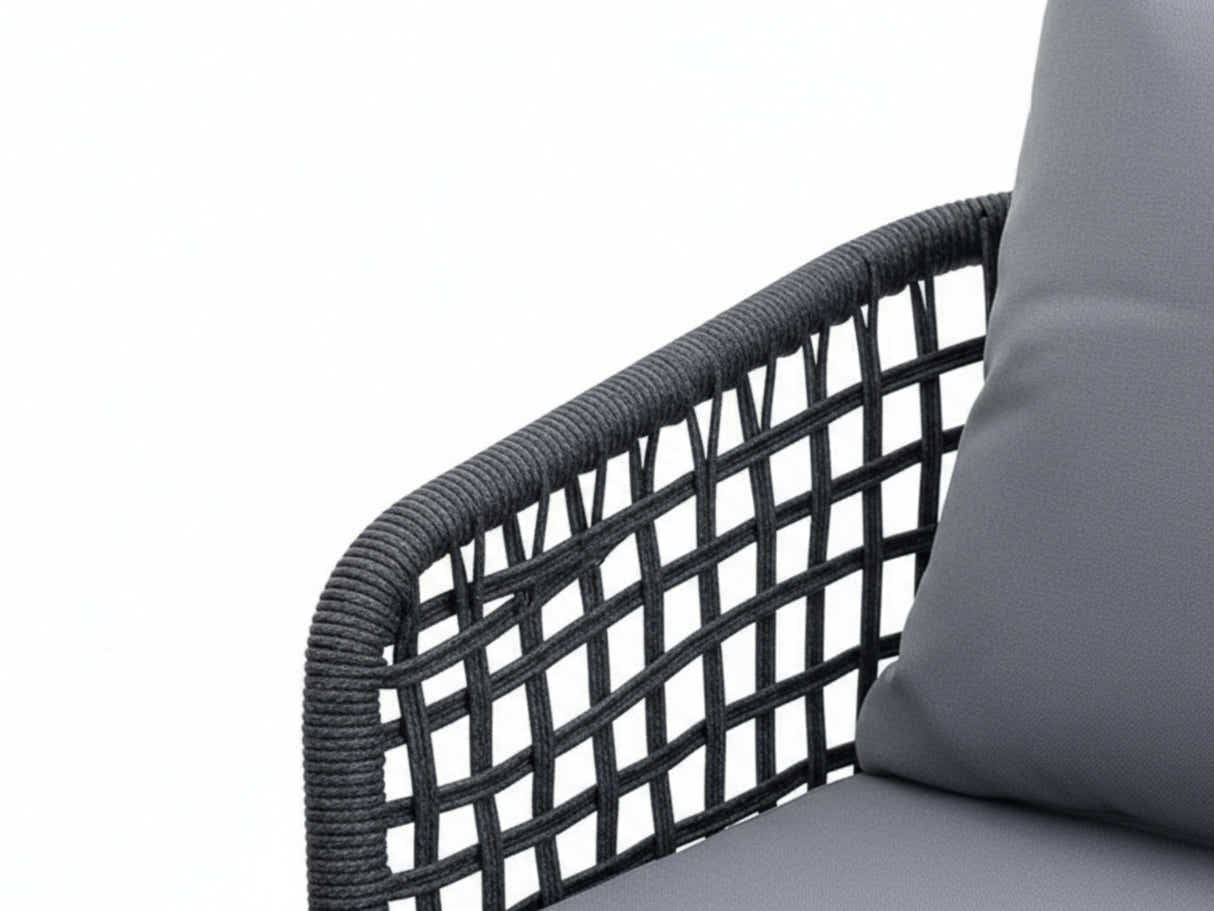 4-Piece Outdoor Sofa Set - Grey
