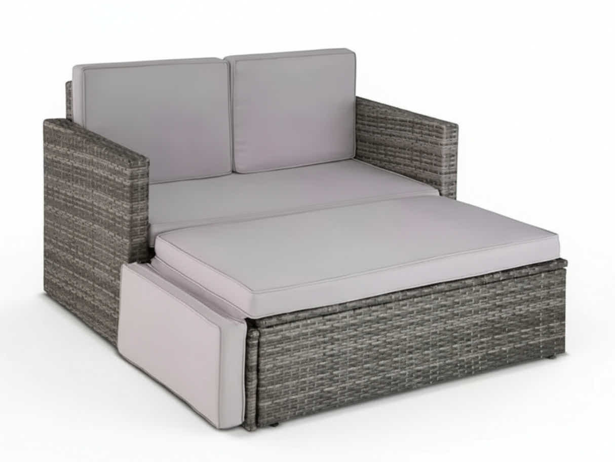 2-Piece Outdoor Sofa Set - Grey