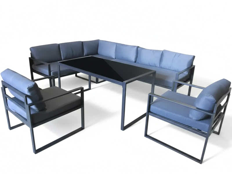 5pc Outdoor Corner Sofa Set PE