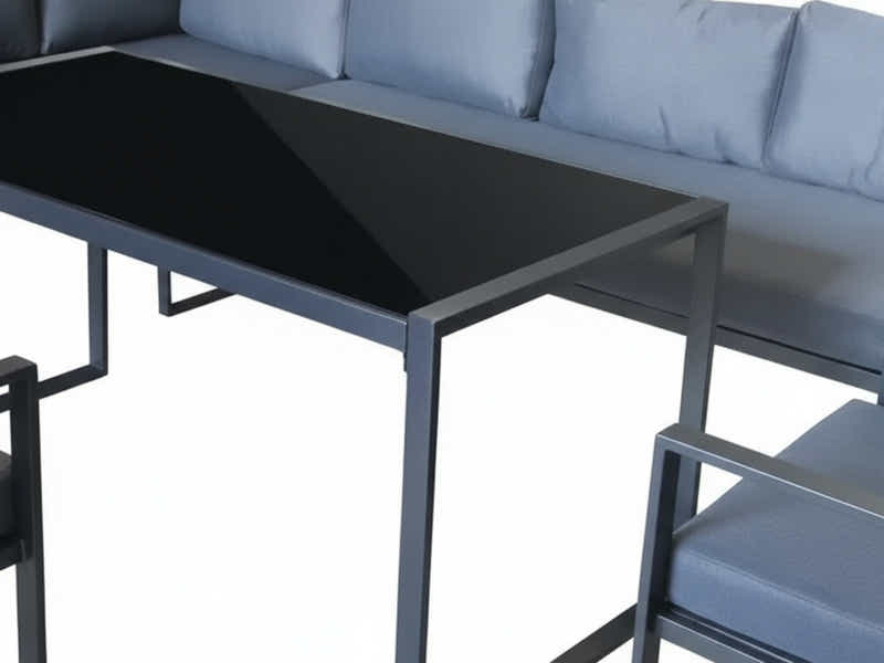 5pc Outdoor Corner Sofa Set PE