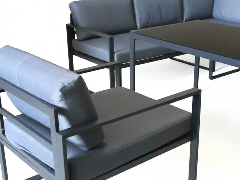 5pc Outdoor Corner Sofa Set PE