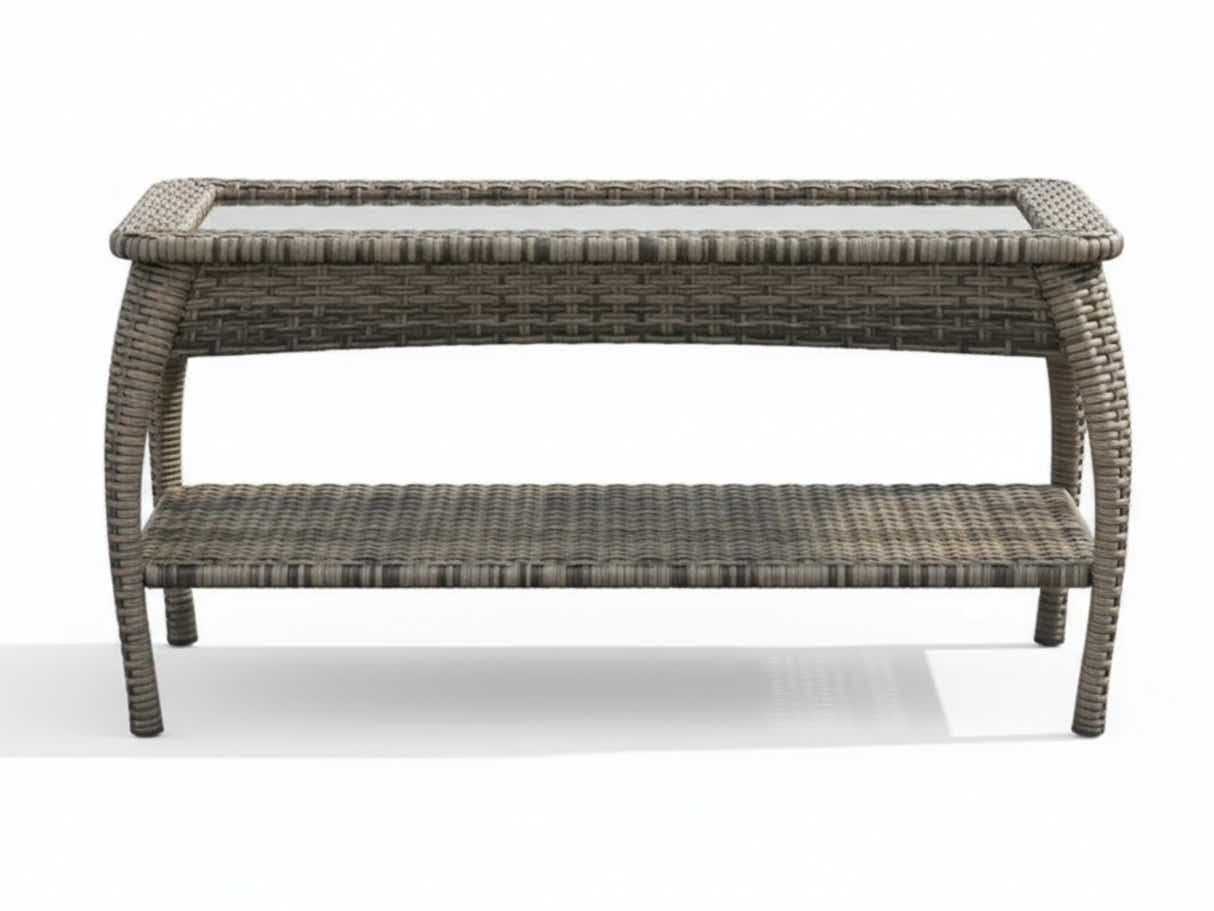 4-Piece Outdoor Sofa Set - Brown